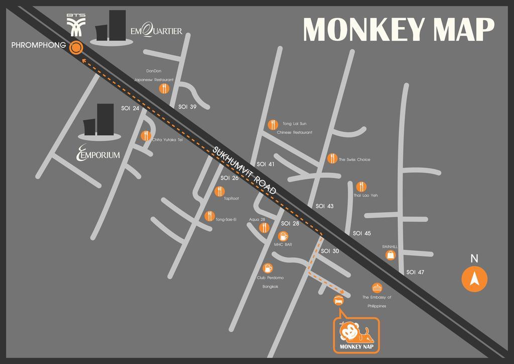 Monkeynap Hostel Бангкок Екстер'єр фото